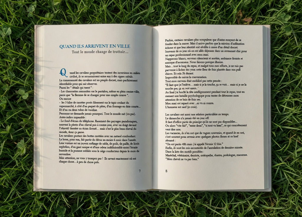 Livre dédicacé- Réflexions et tribulations d'une cavalière ( disponibles au 1er juin 2026 )